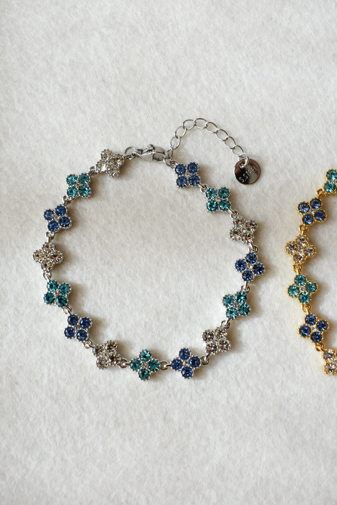 Bracciale Dalia Azzurro acciaio inox