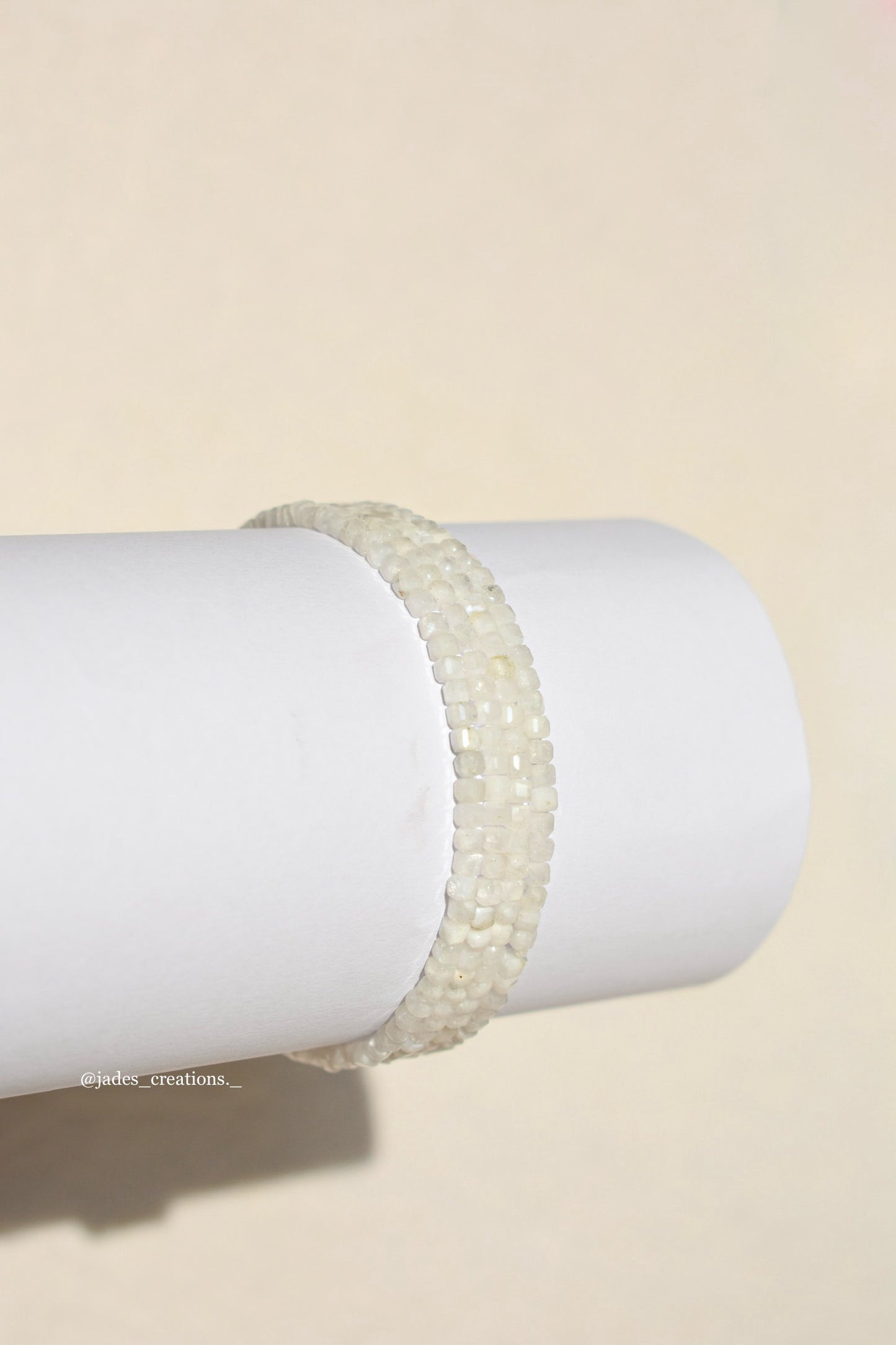 Bracciale elastico Pietra di Luna