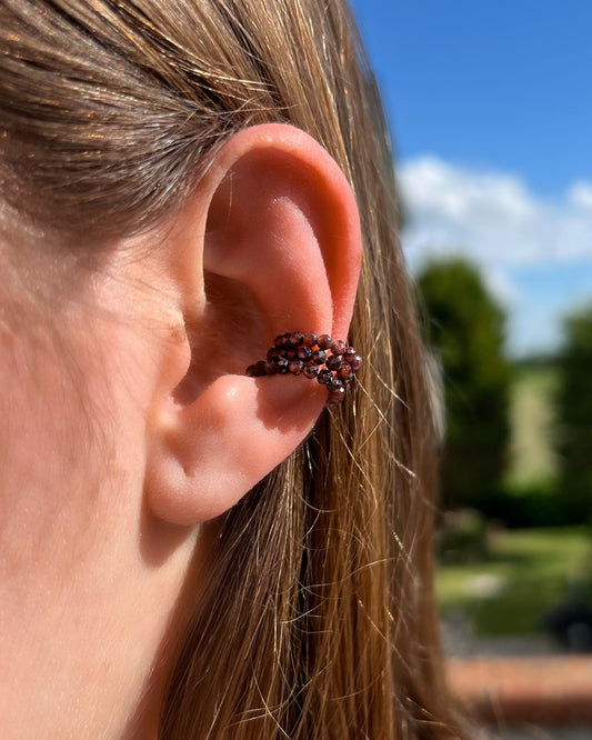 Ear Cuff con cristalli 2mm