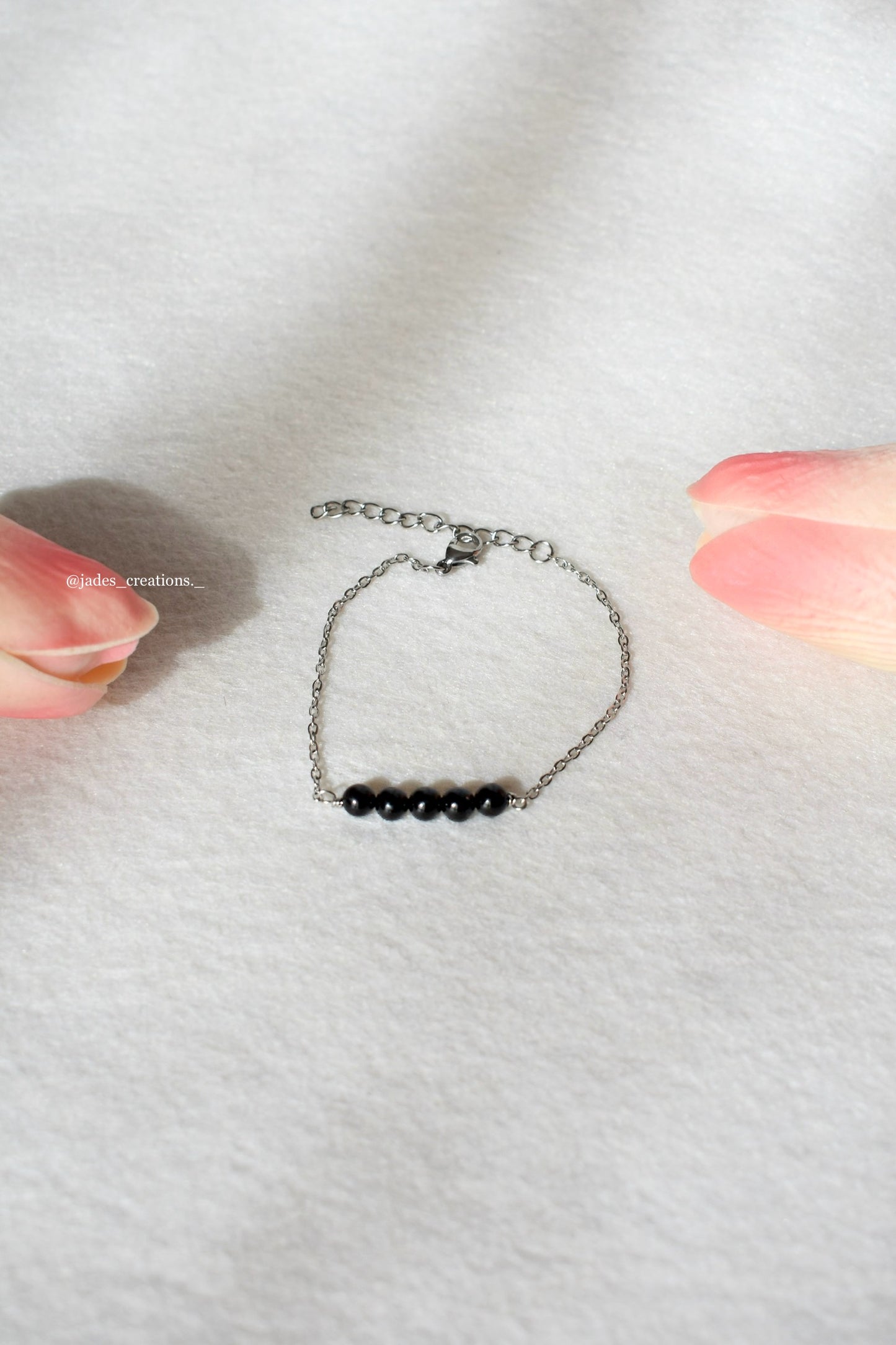 Bracciale con Tormalina nera