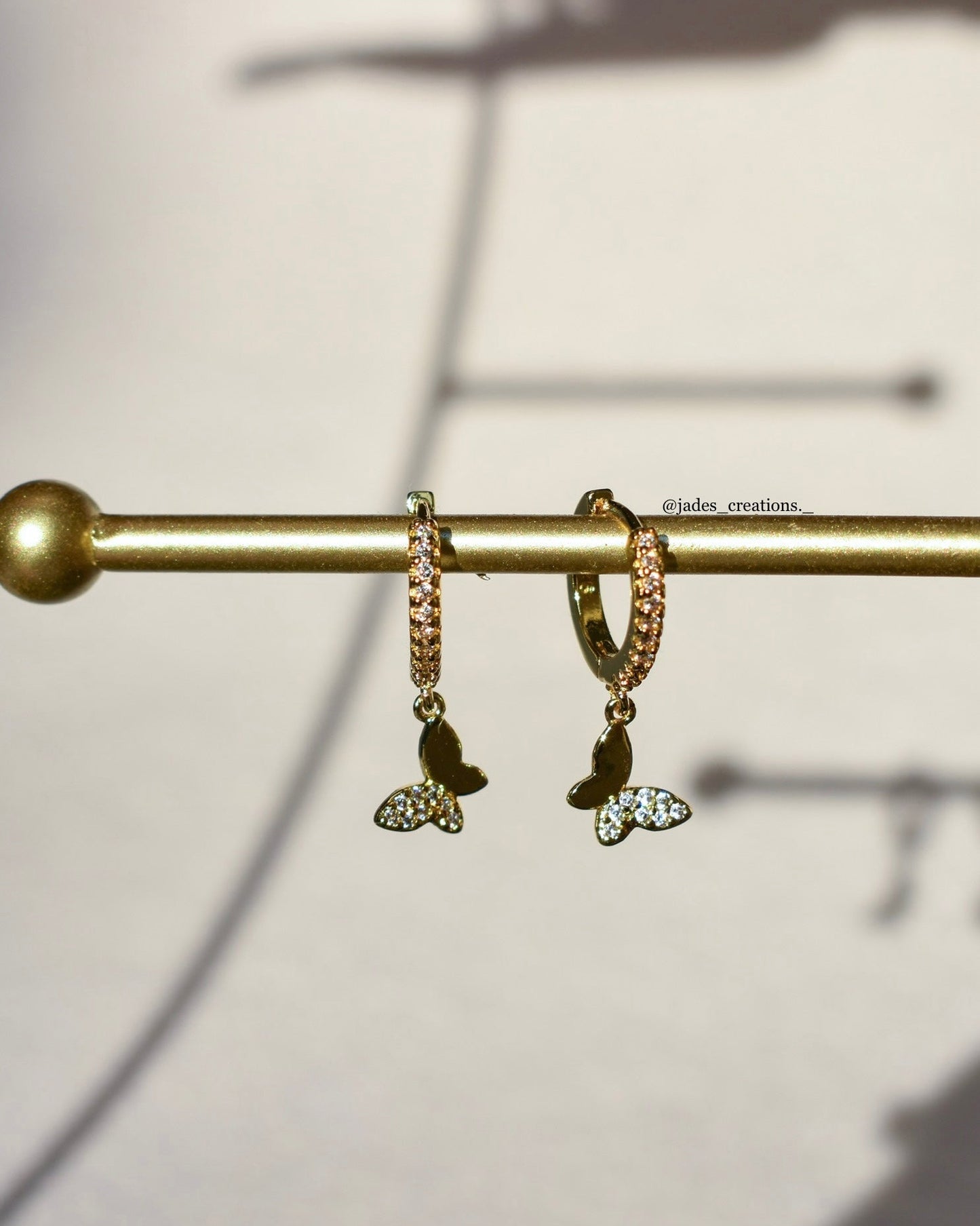 Orecchini Farfalla in argento 925 d’orati