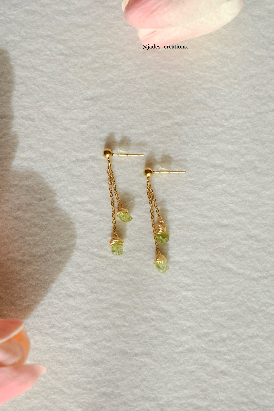 Orecchini con Peridoto