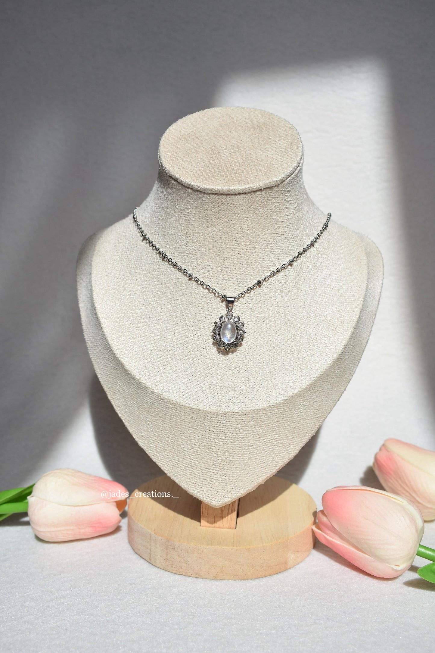 Collana Aura con Pietra di Luna