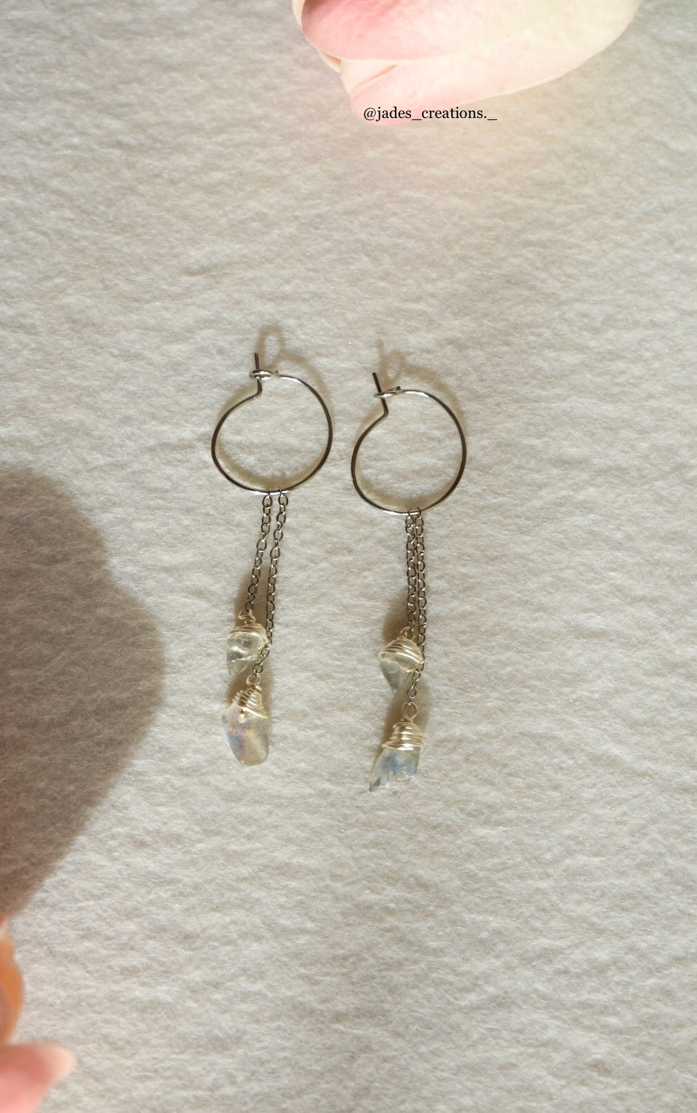 Orecchini con Labradorite