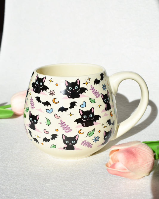 Tazza Gattino Pipistrello