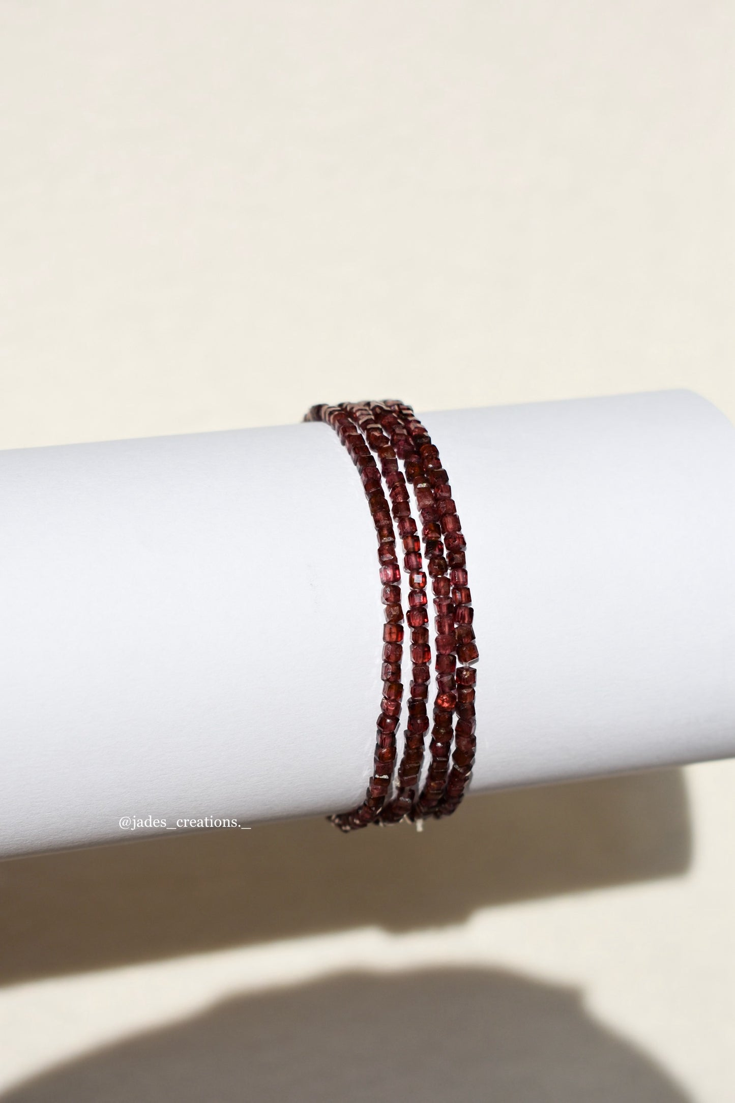 Bracciale elastico Granato