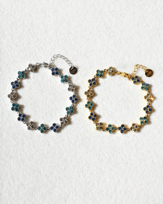 Bracciale Dalia Azzurro acciaio inox