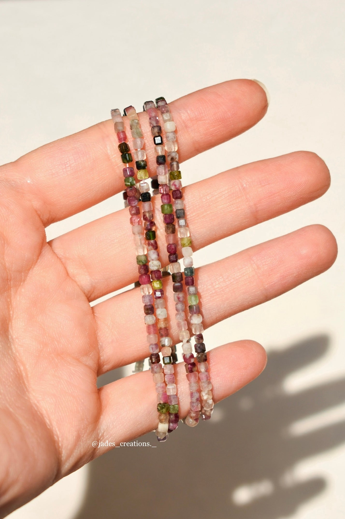 Bracciale elastico Tormalina