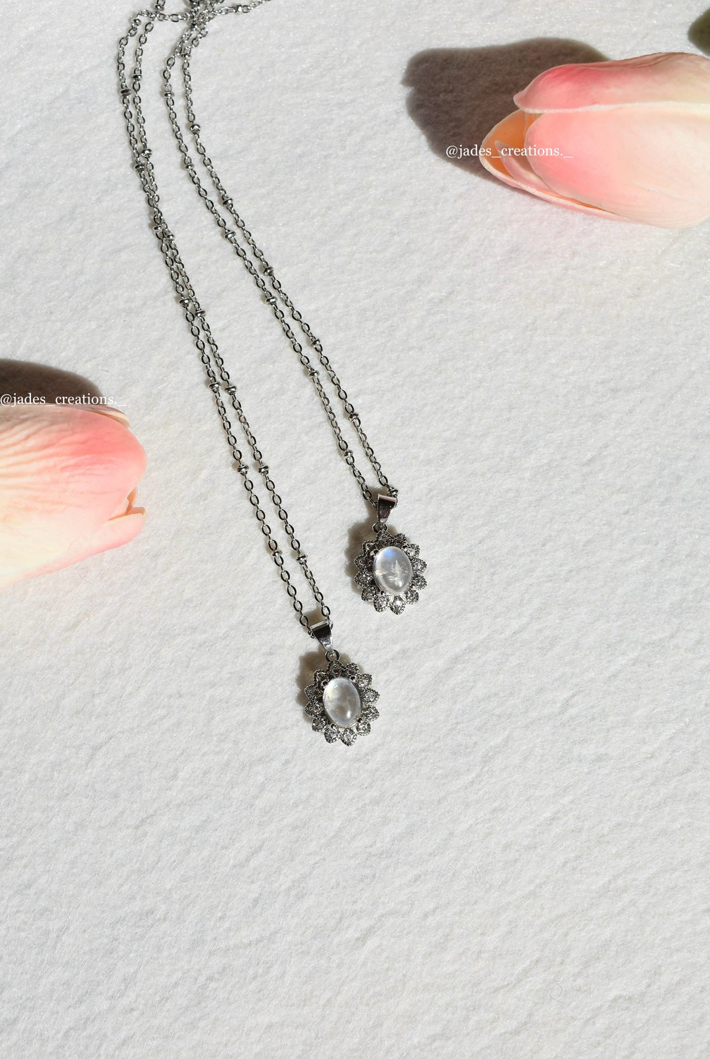 Collana Aura con Pietra di Luna