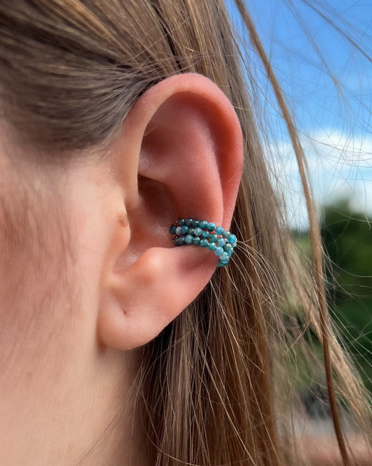 Ear Cuff con cristalli 2mm