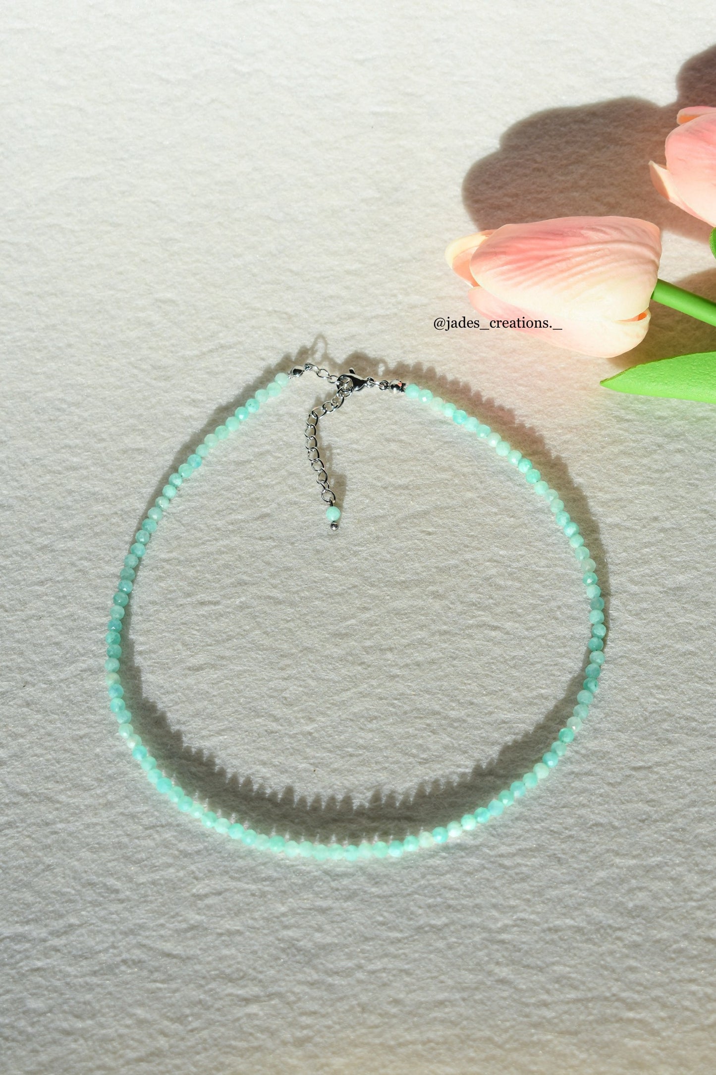 Collana girocollo con cristalli