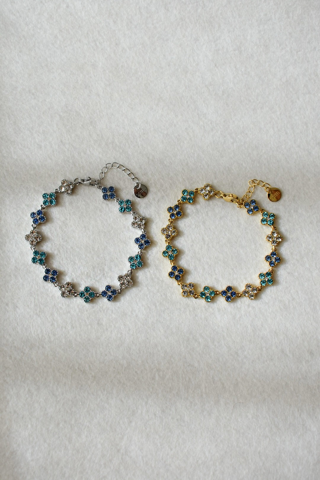 Bracciale Dalia Azzurro acciaio inox
