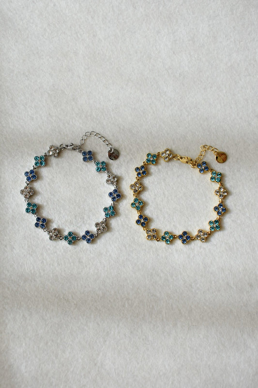 Bracciale Dalia Azzurro acciaio inox
