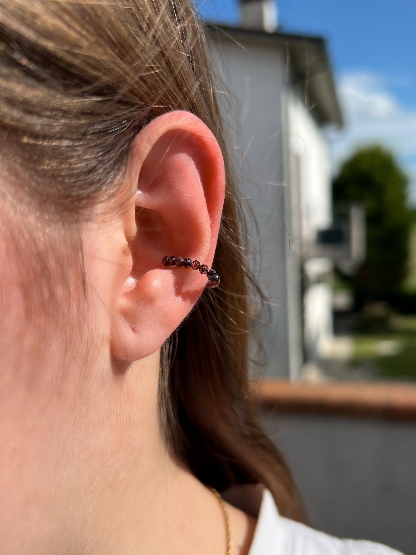 Ear Cuff con cristalli 2mm