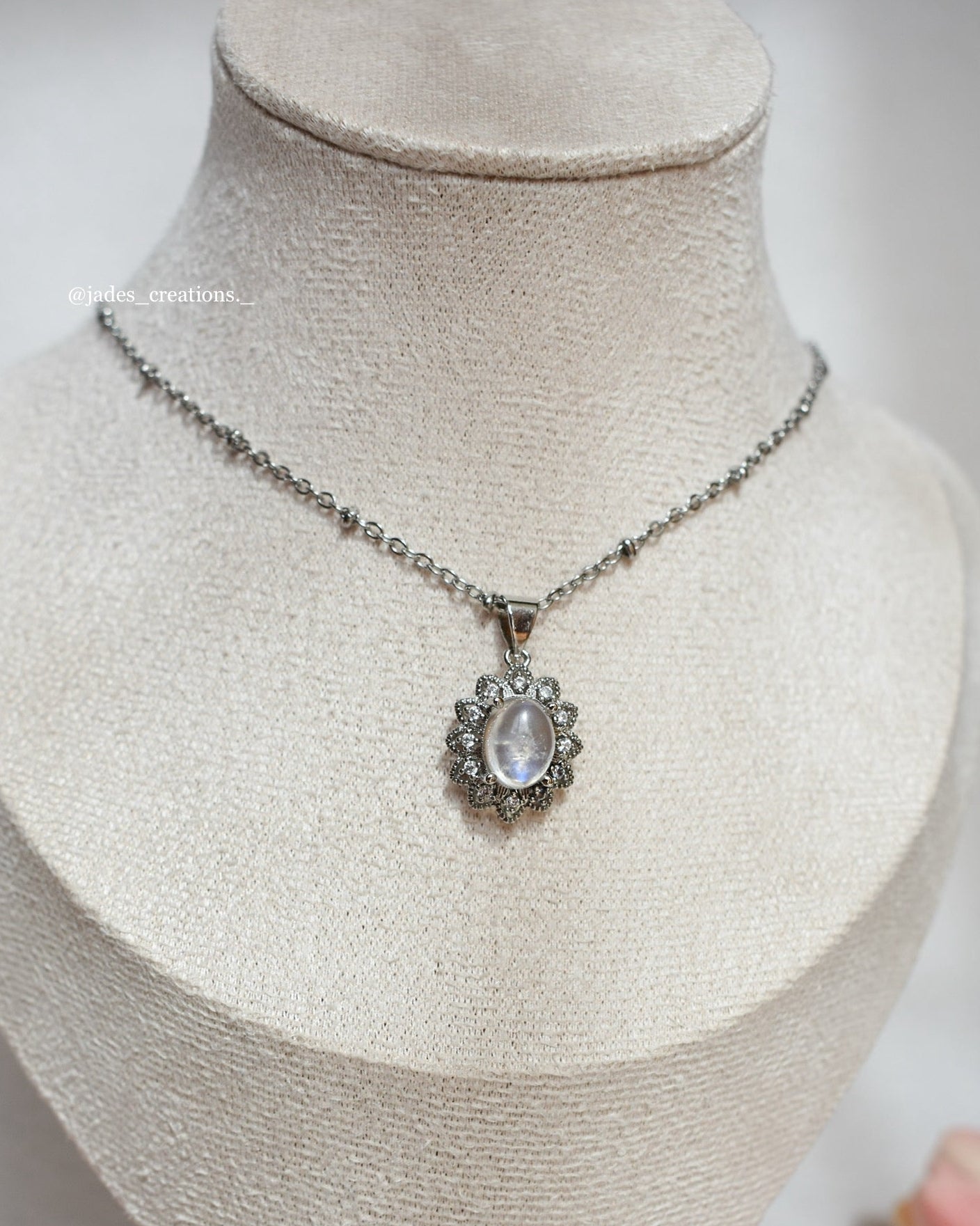 Collana Aura con Pietra di Luna