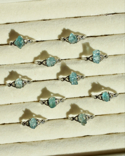 Anello con Apatite