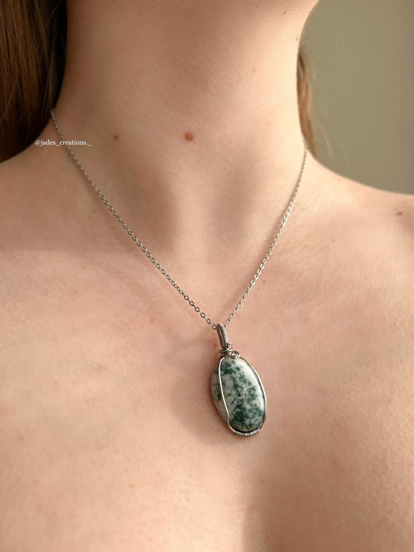 Collana con Agata Albero